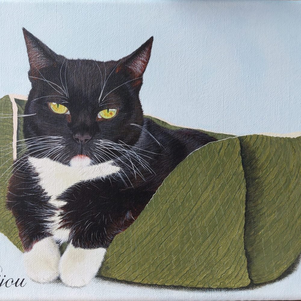 Bijou schilderij 24x30 cm