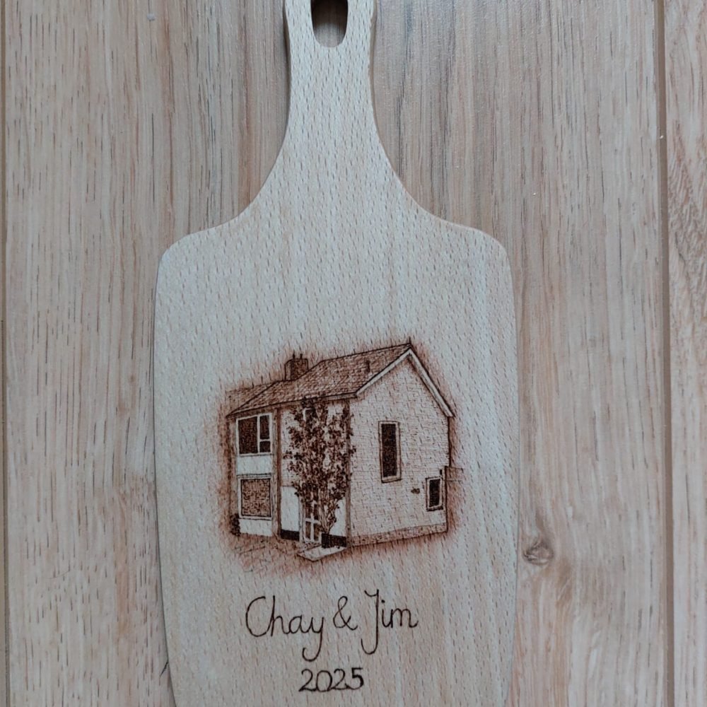 Serveerplankje 21x10cm